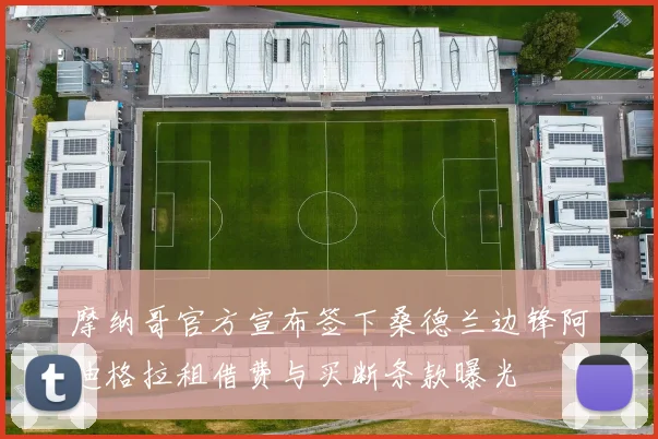摩纳哥官方宣布签下桑德兰边锋阿迪格拉租借费与买断条款曝光